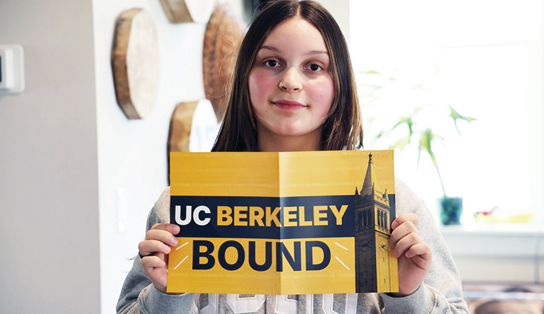 Tulalip's Emmarrie Davis Accepted to UC Berkeley